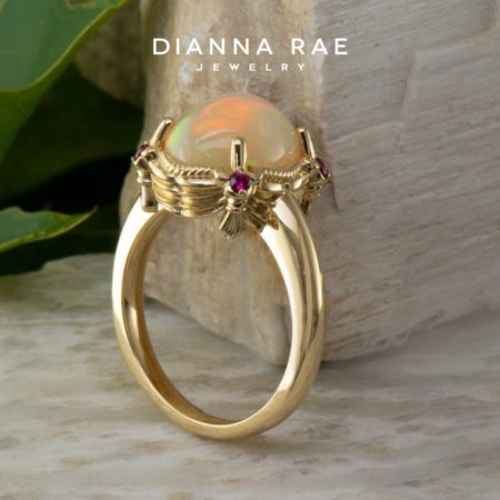 001-200-00121_DRJ_DRJ3032_Yellow-Gold-Theatre-Ring-with-Ethiopian-Opal-and-Burmese-Ruby-Accents_3-1