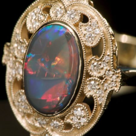 001-200-00182_DRJ9018_Yellow-Gold-Oval-Australian-Black-Opal-with-Scroll-and-Diamond-Halo-and-Euro-Shank_04-1
