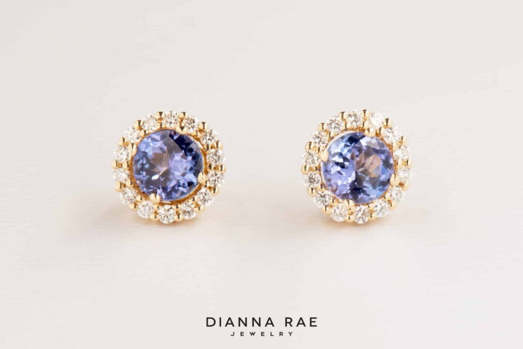 14kt Yellow Gold Diamond Earring Jackets Dianna Rae Jewelry