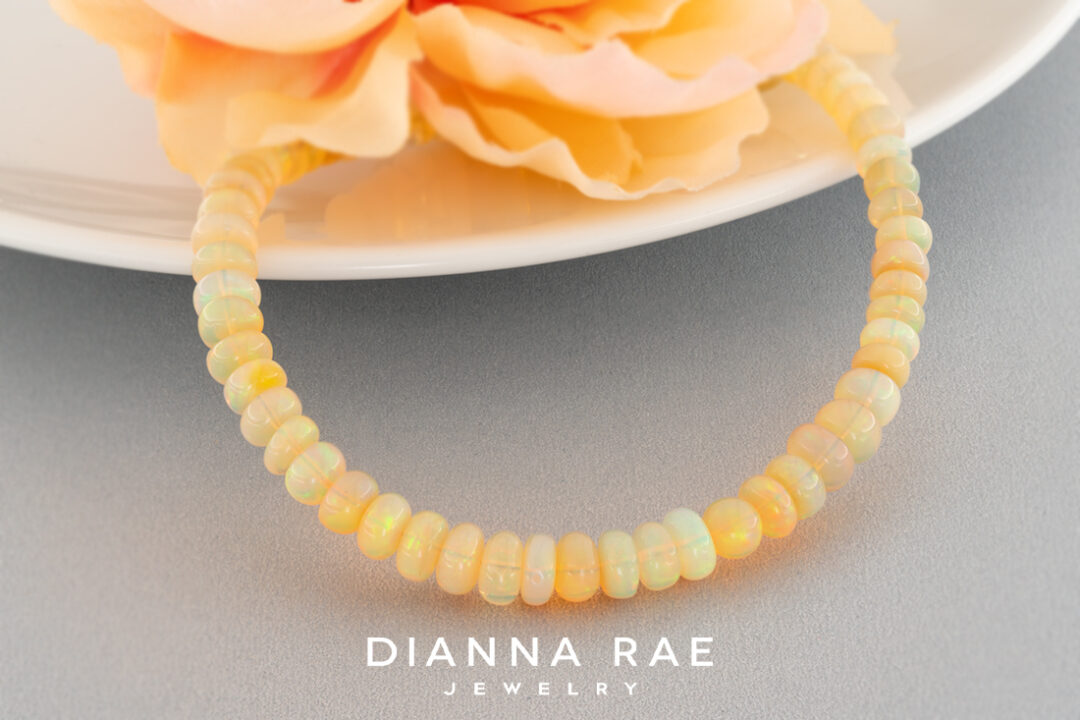 Ethiopian Opal Bead Bracelet