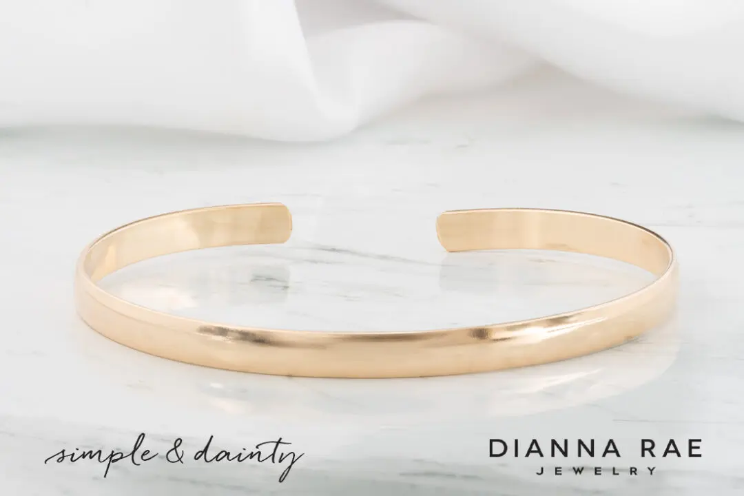 Gold Filled Cuff Bracelet