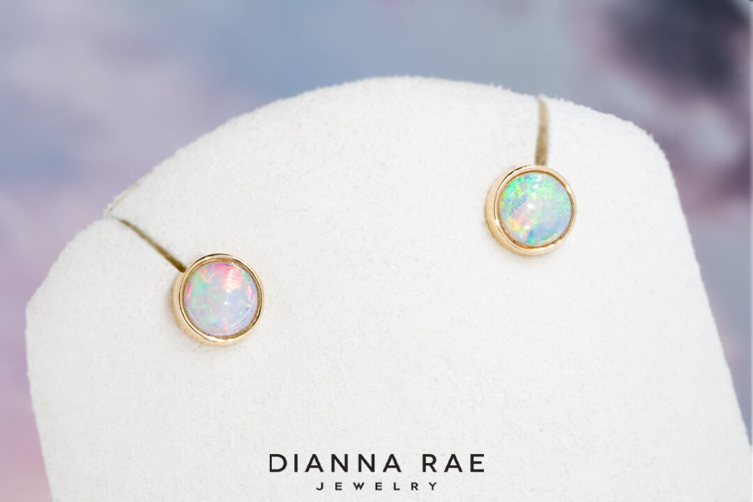 Opal Studs