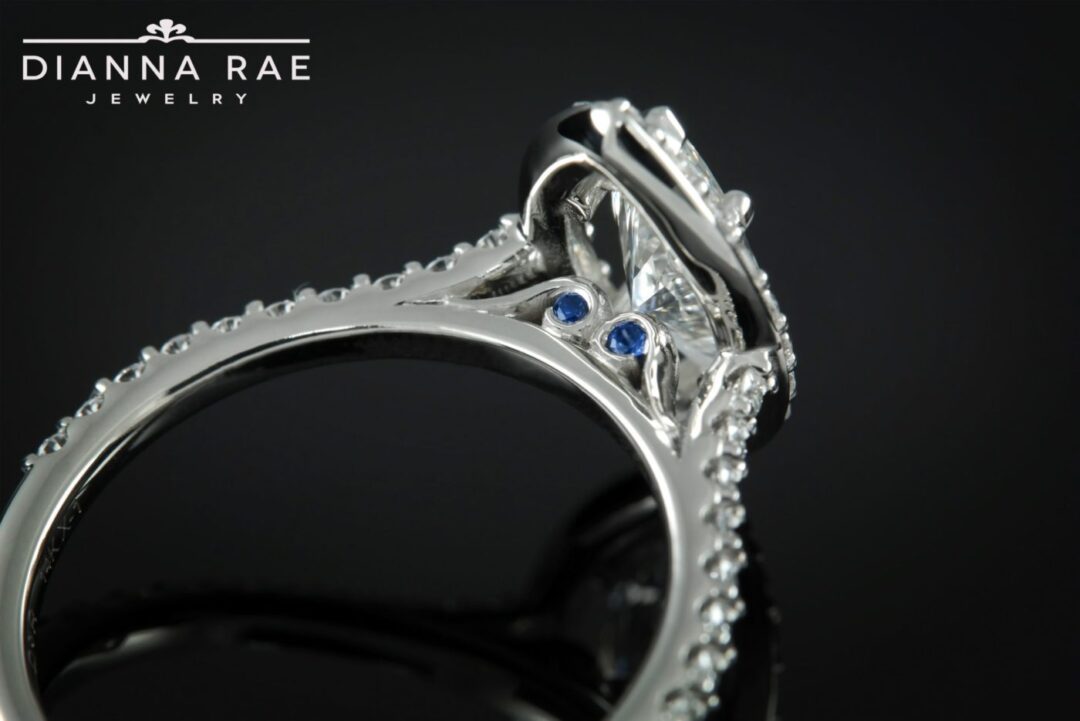 White Gold Marquise Engagement Ring