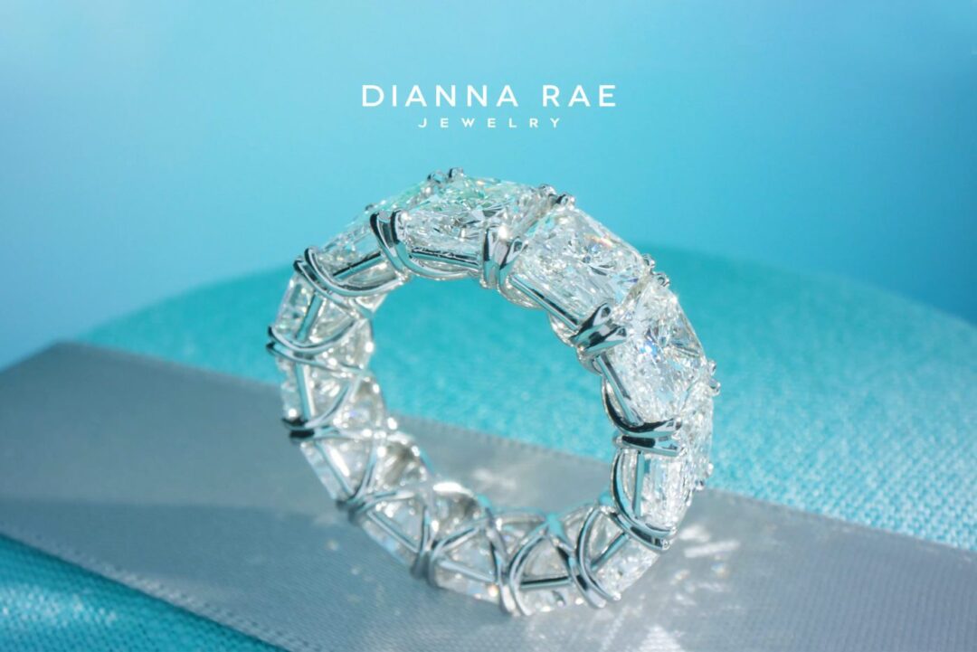 12 Carat Radiant Diamond Eternity Band - Image 5