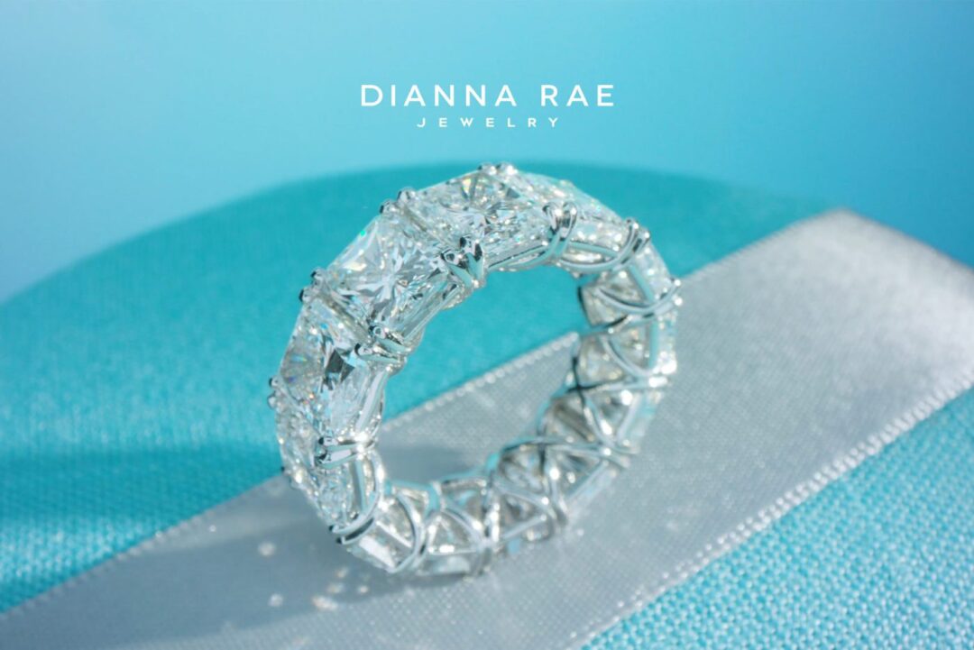 12 Carat Radiant Diamond Eternity Band - Image 6