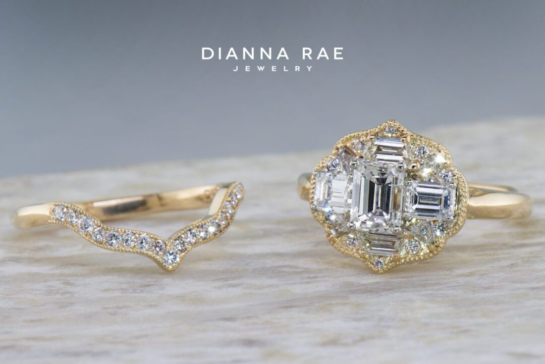 Yellow Gold Vintage-Inspired Engagement Ring