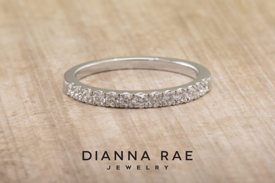 White Gold Diamond Wedding Band