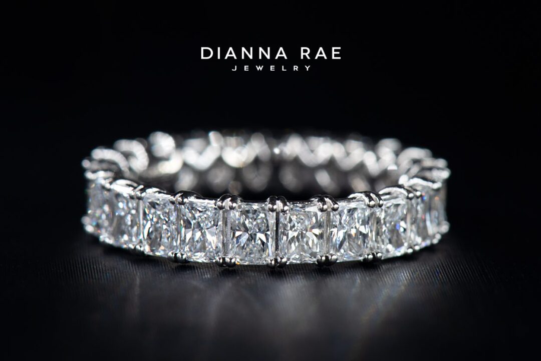 Platinum Radiant Diamond Eternity Band 3.03ctw - Image 2