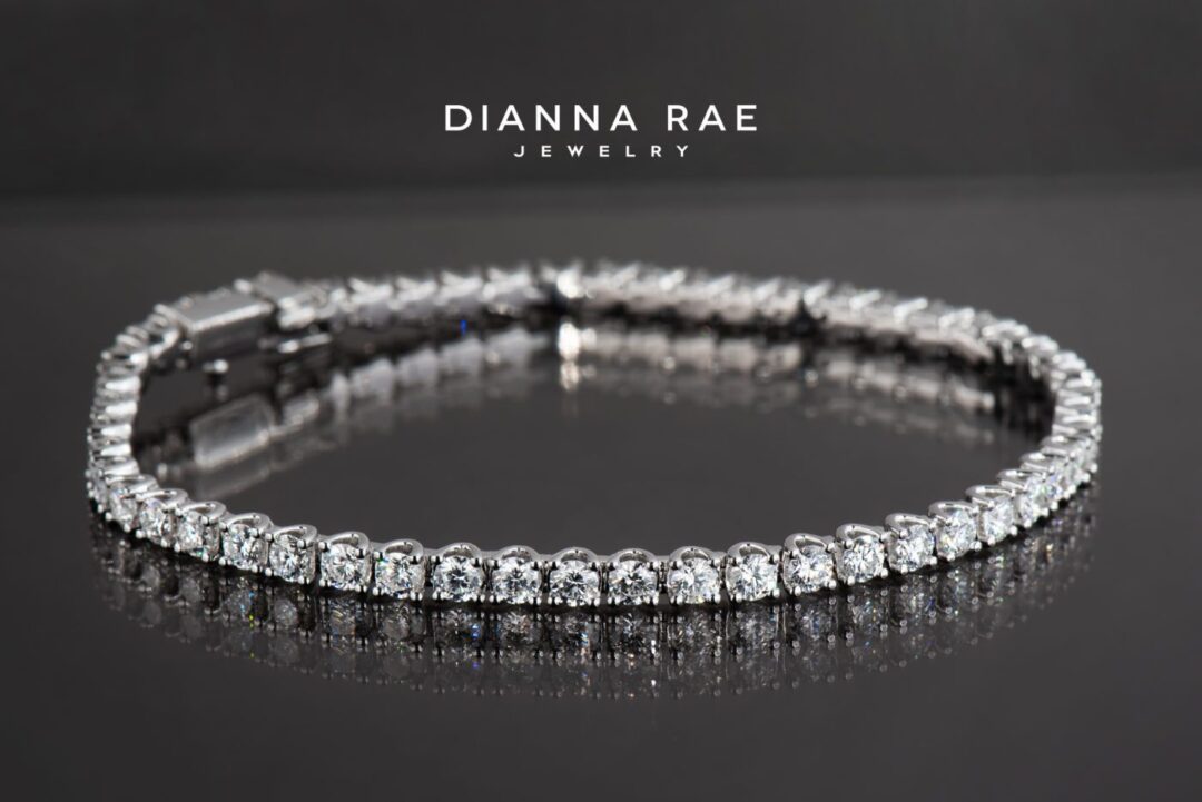 White Gold 5 Carat TW Diamond Tennis Bracelet