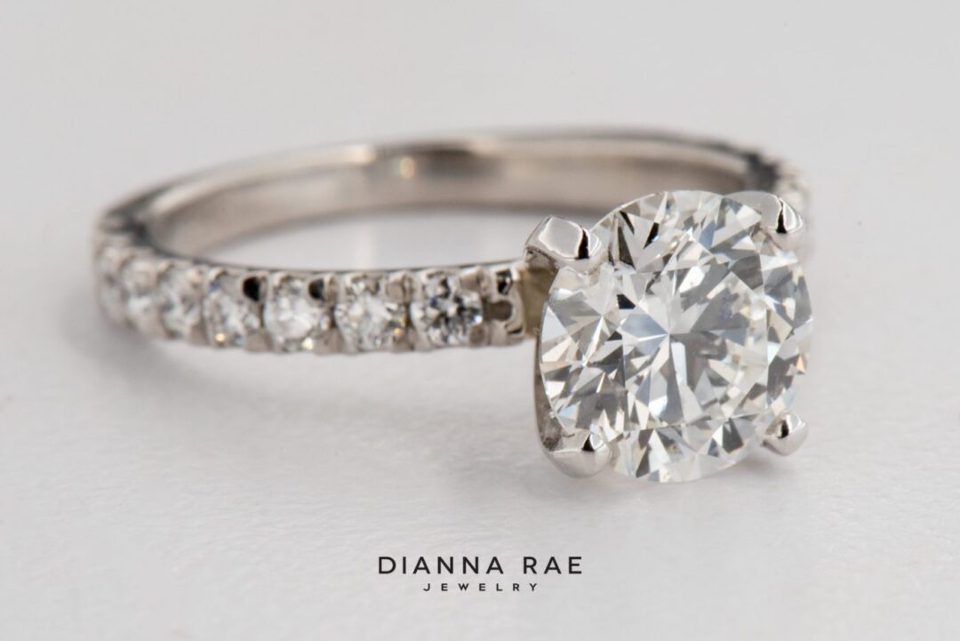 2ct. Platinum Solitaire Engagement Ring