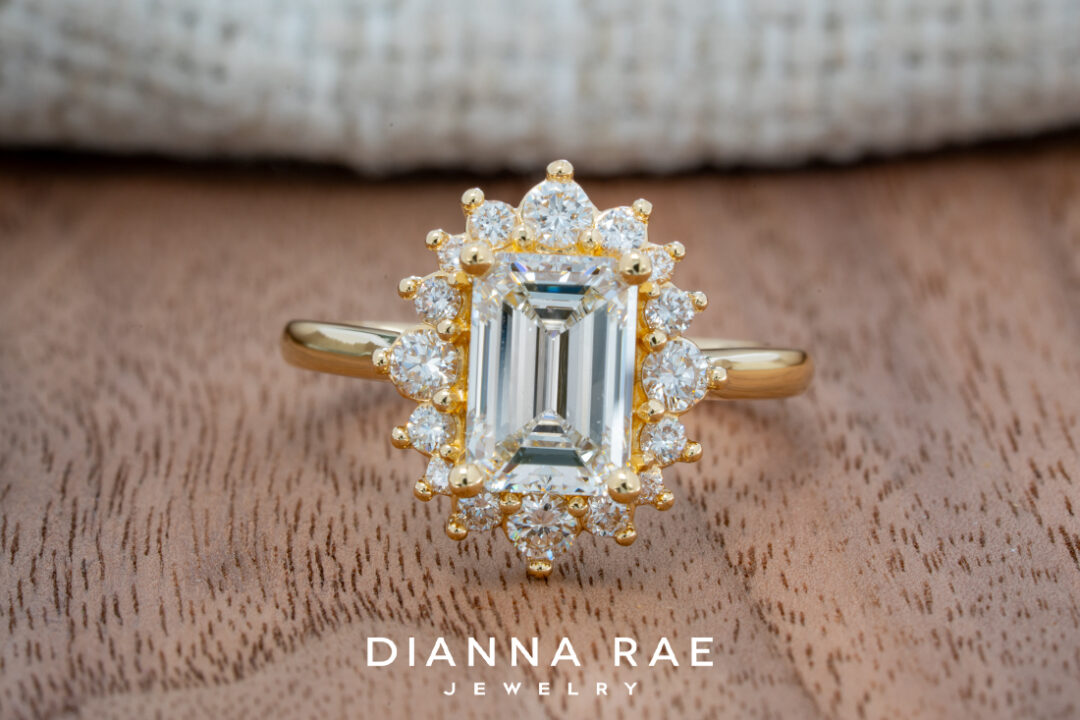Emerald Cut Engagement Ring