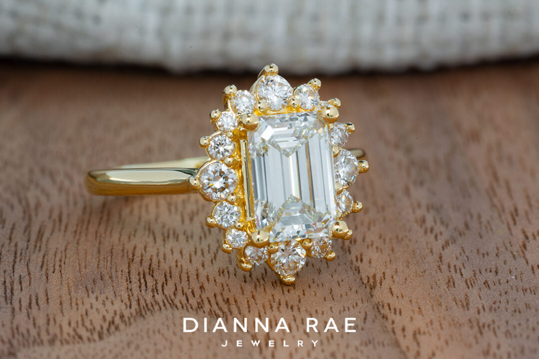 Emerald Cut Engagement Ring - Image 2