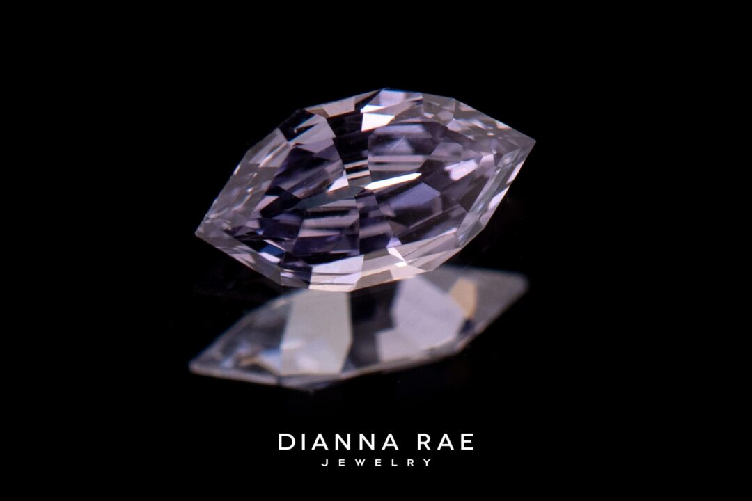 Violet Prism - Natural Violet Marquise Shaped Diamond - Image 2