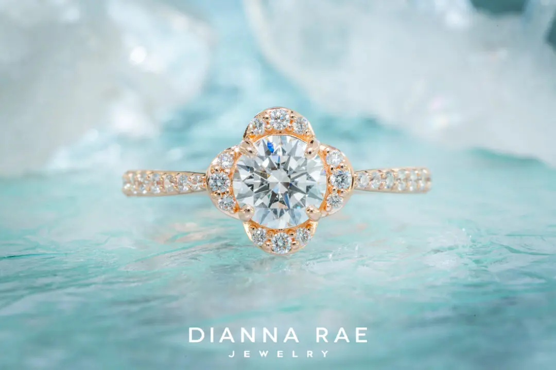 1.01 Ct. Rose Gold Diamond Ring