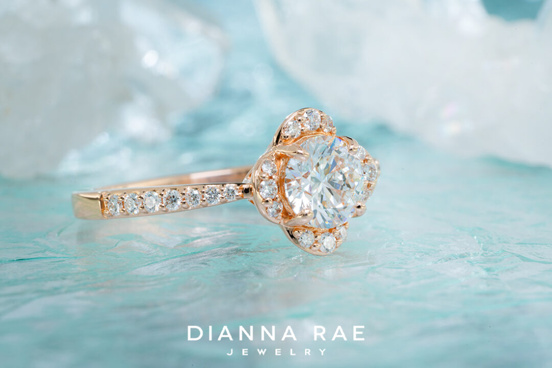 1.01 Ct. Rose Gold Diamond Ring - Image 2