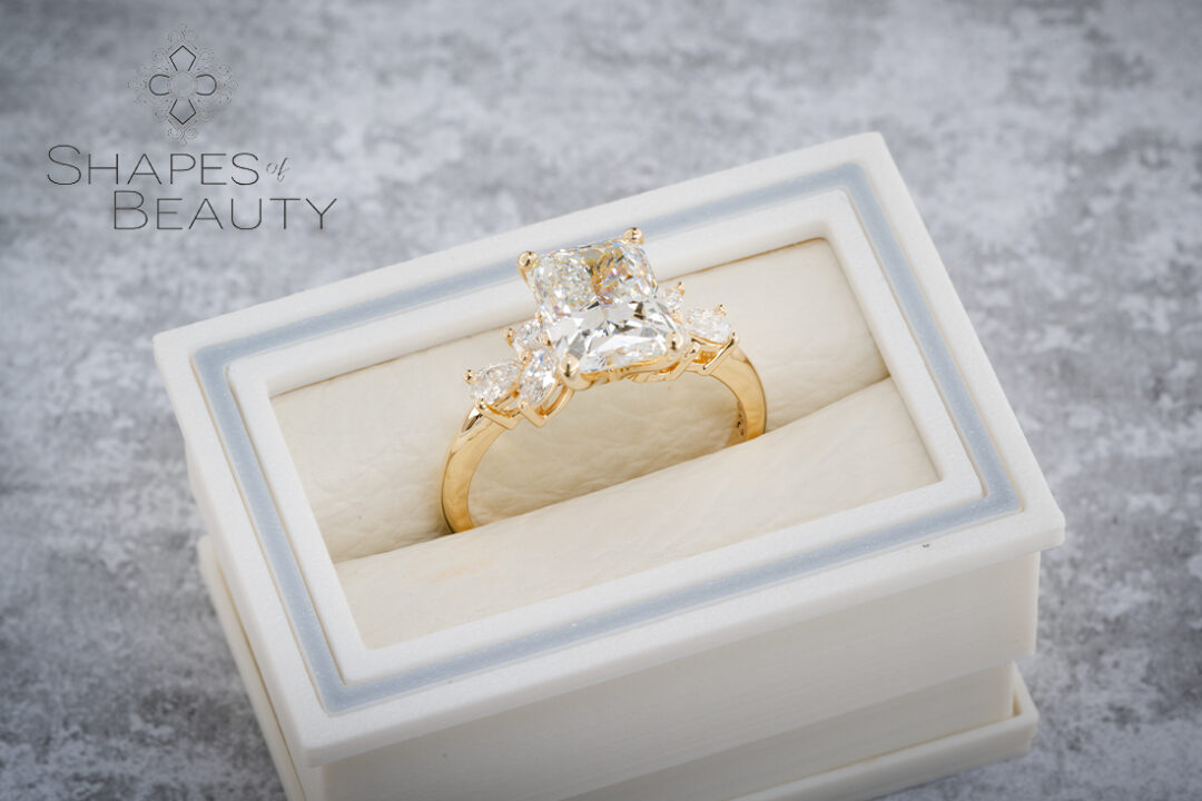 Radiant Trilogy - Diamond Engagement Ring - Image 2