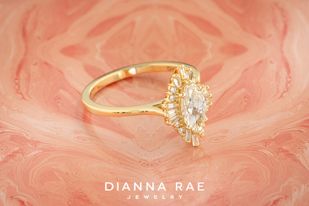 "Lavender" Engagement Ring - Image 2