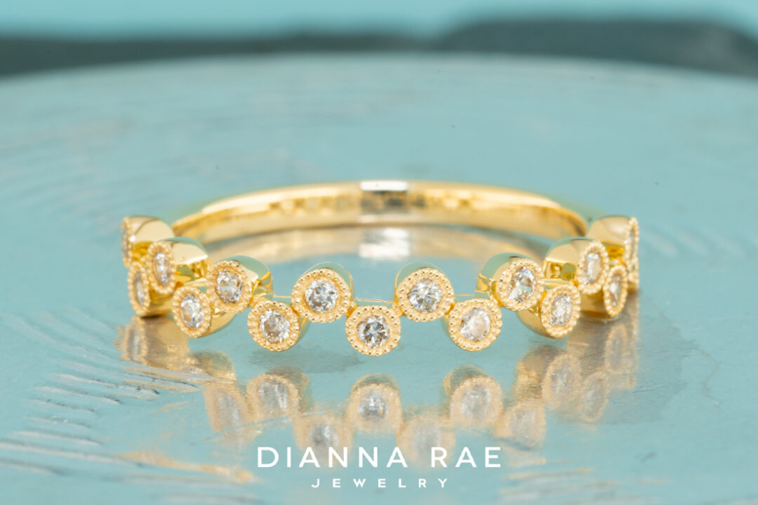 Round Accented Diamond Band - Image 3