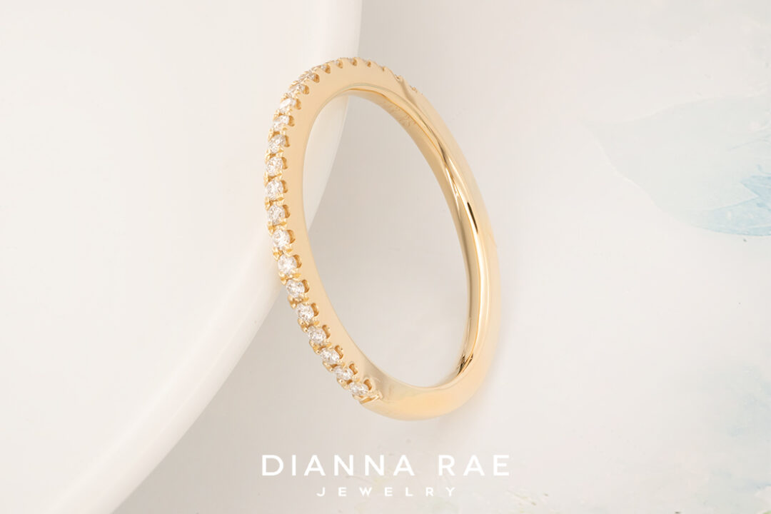 Yellow Gold Diamond Band