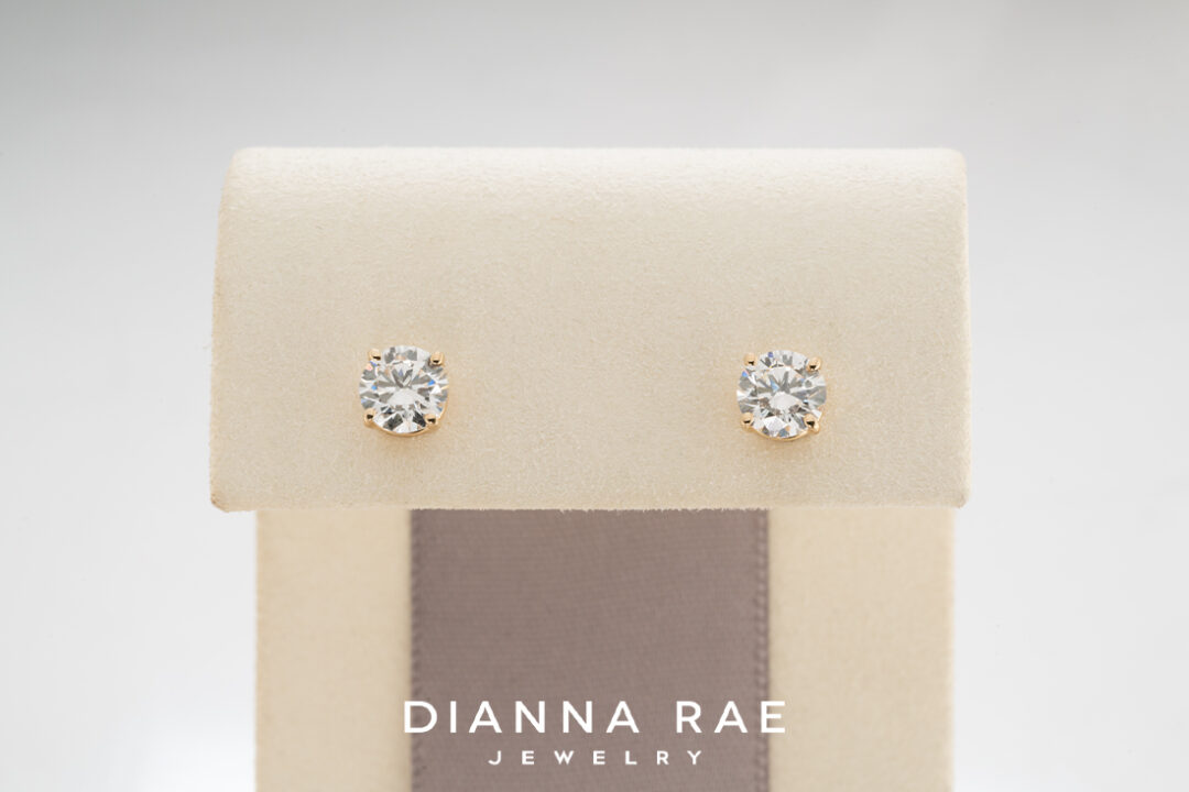 1.55Ct Lab-Grown Diamond Studs - Image 2