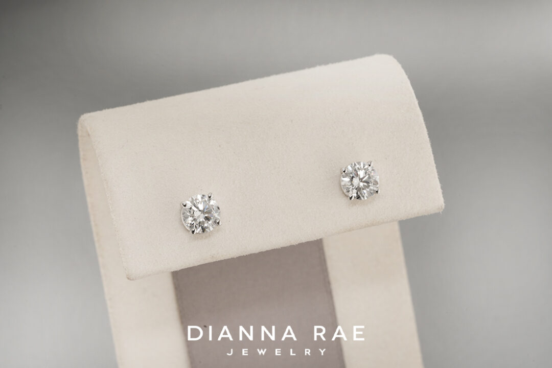 1.42Ct Diamond Studs