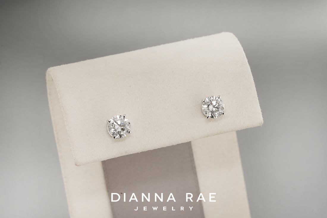 1.42Ct Diamond Studs