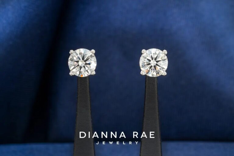 2.03 Carat Lab-Grown Diamond Studs - Diamonds in Space