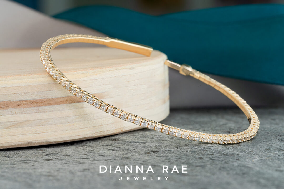 Flexible Diamond Tennis Bracelet