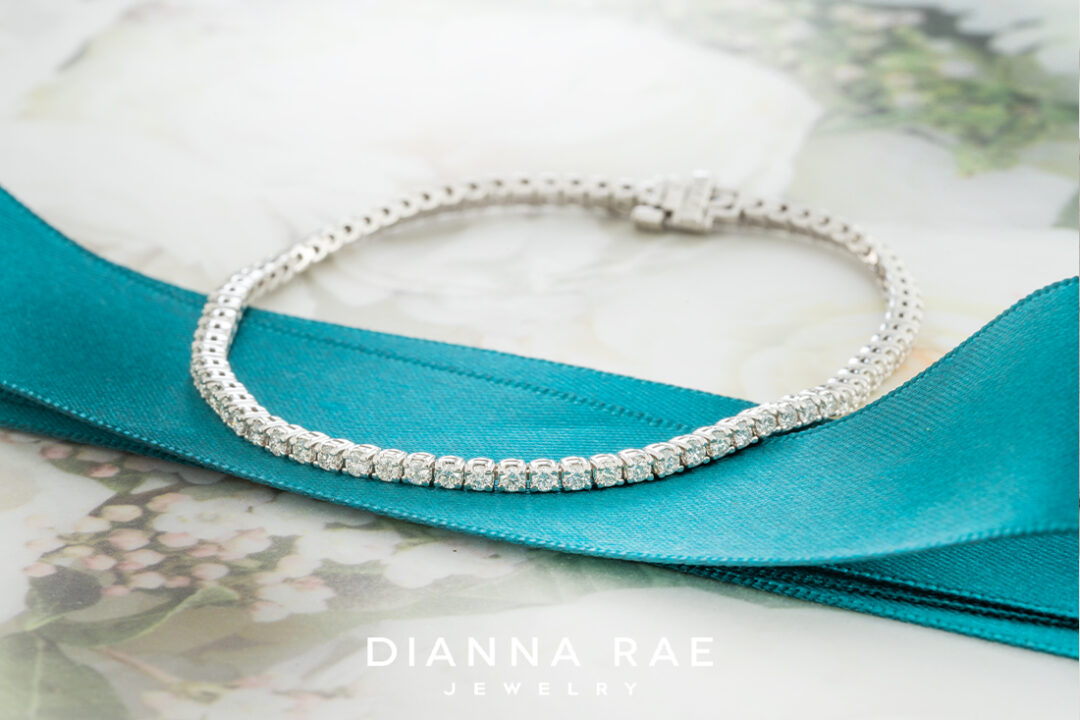 White Gold Tennis Bracelet