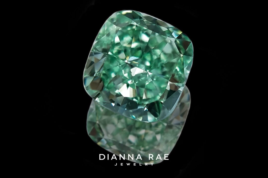 Forest Nebula - Natural Fancy Vivid Green Diamond