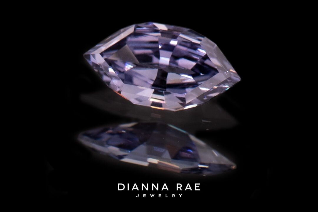 Violet Prism - Natural Violet Marquise Shaped Diamond