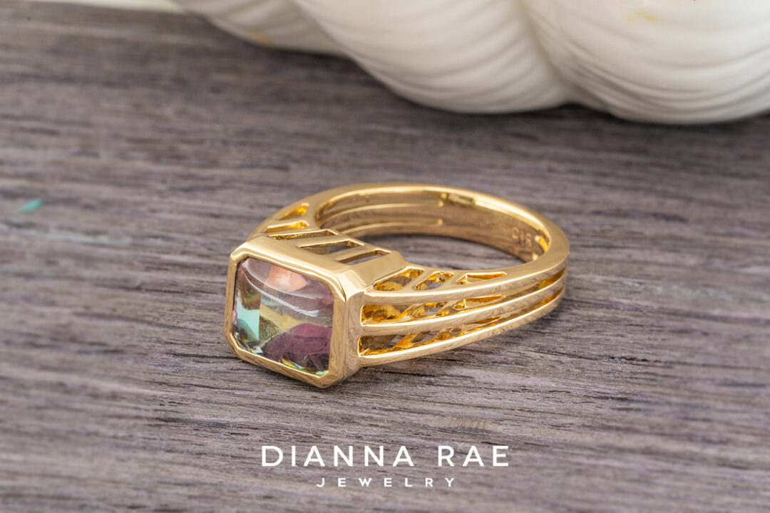 Bi-color Tourmaline Ring - Image 2