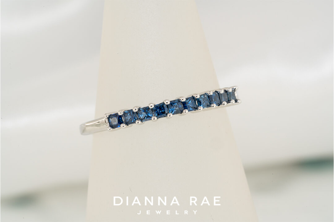 Blue Sapphire Band