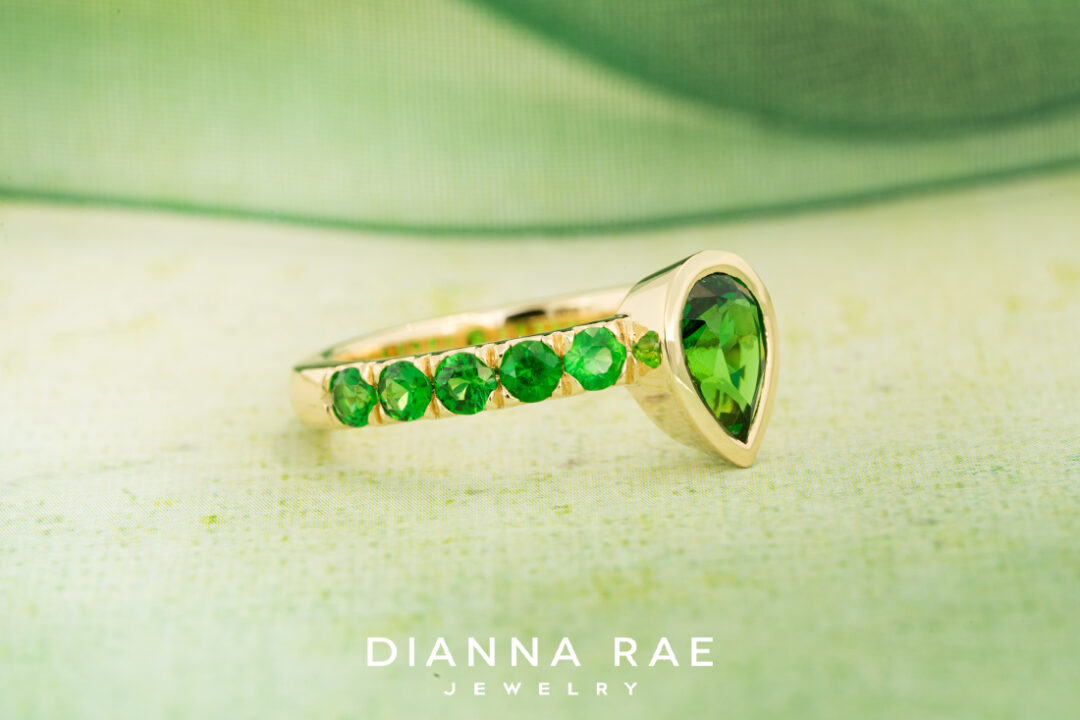 Tsavorite Garnet Ring - Image 2