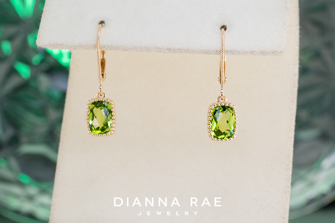 Peridot Dangle Earrings
