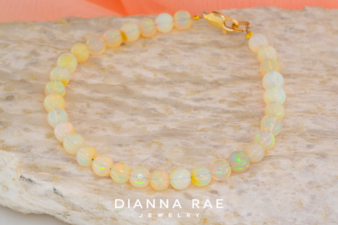 Ethiopian Opal Bead Bracelet - Image 2