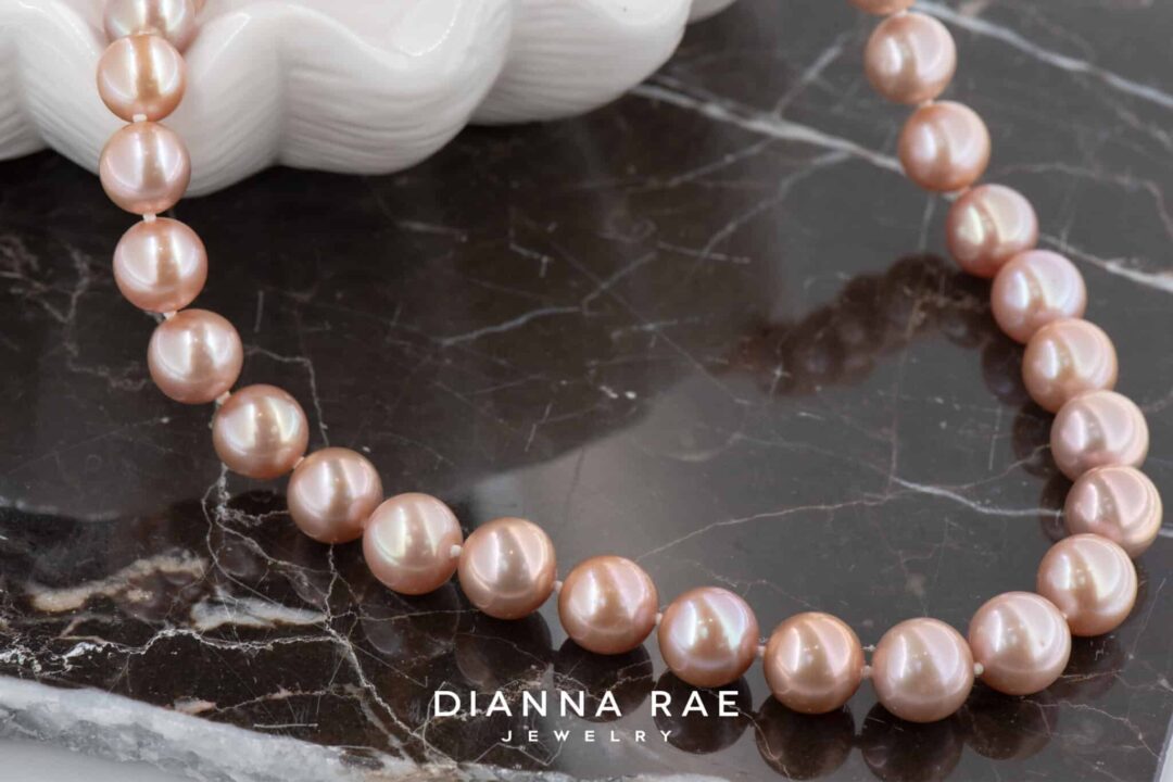 Light Pink Edison Pearl Strand - Image 4