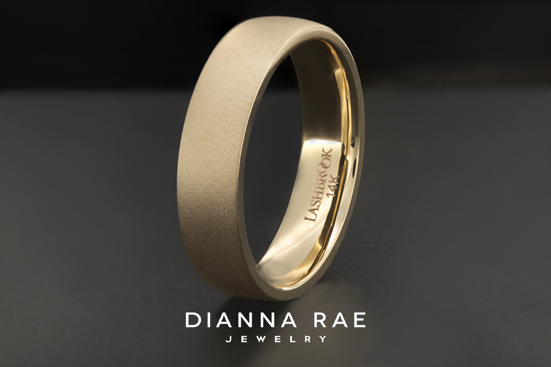 14K Yellow Gold Band