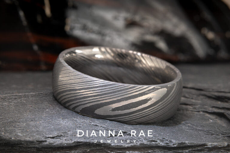 Men's Steel Damascus Band