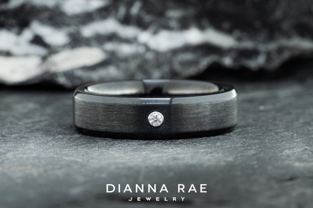 Men's Zirconium Band