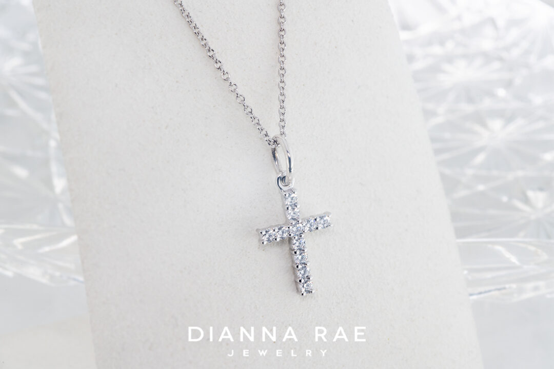 Sterling and CZ Cross