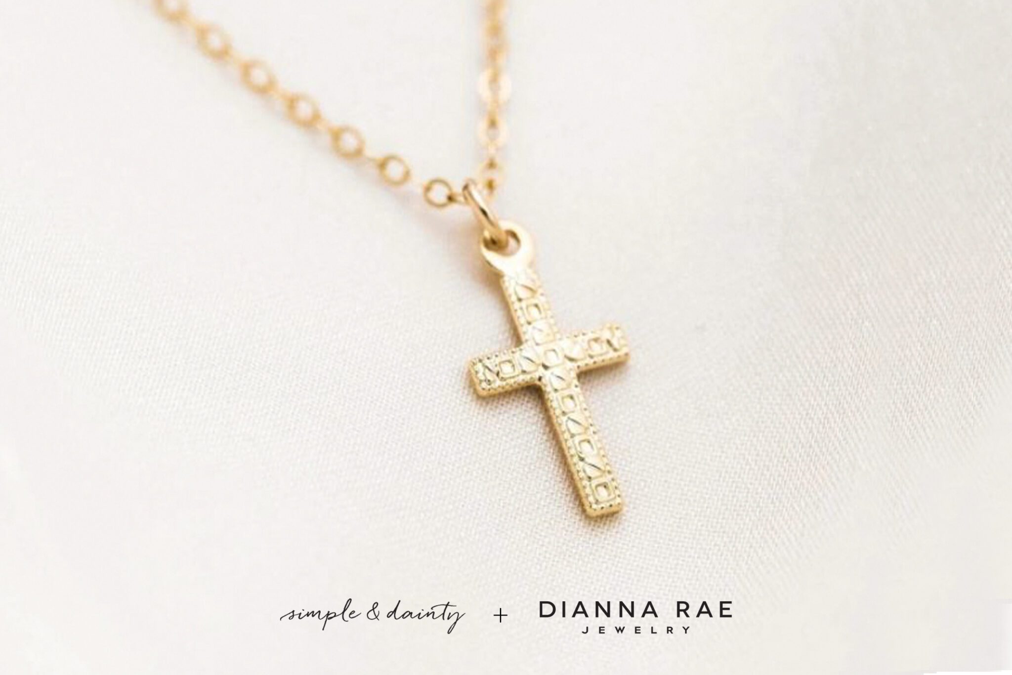 Tiny Cross Necklace