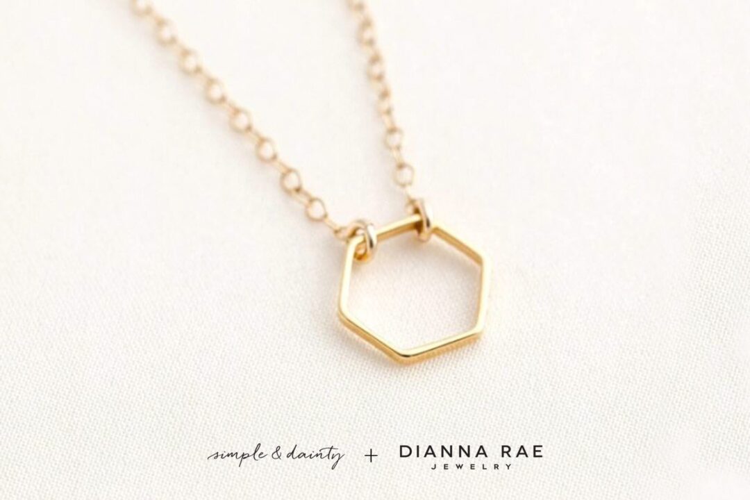 Hexagon Necklace - Image 4