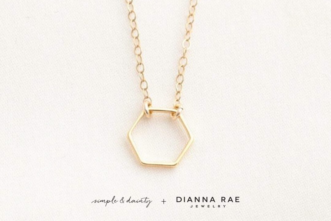 Hexagon Necklace - Image 2