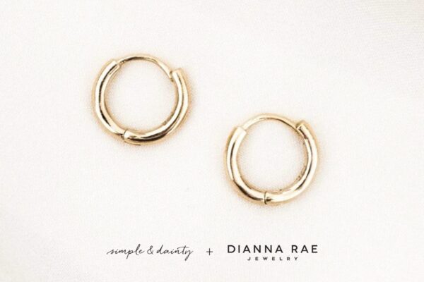 825 00006 SD Huggie Hoop Earring 01 scaled 1 - Huggie Hoop Earrings