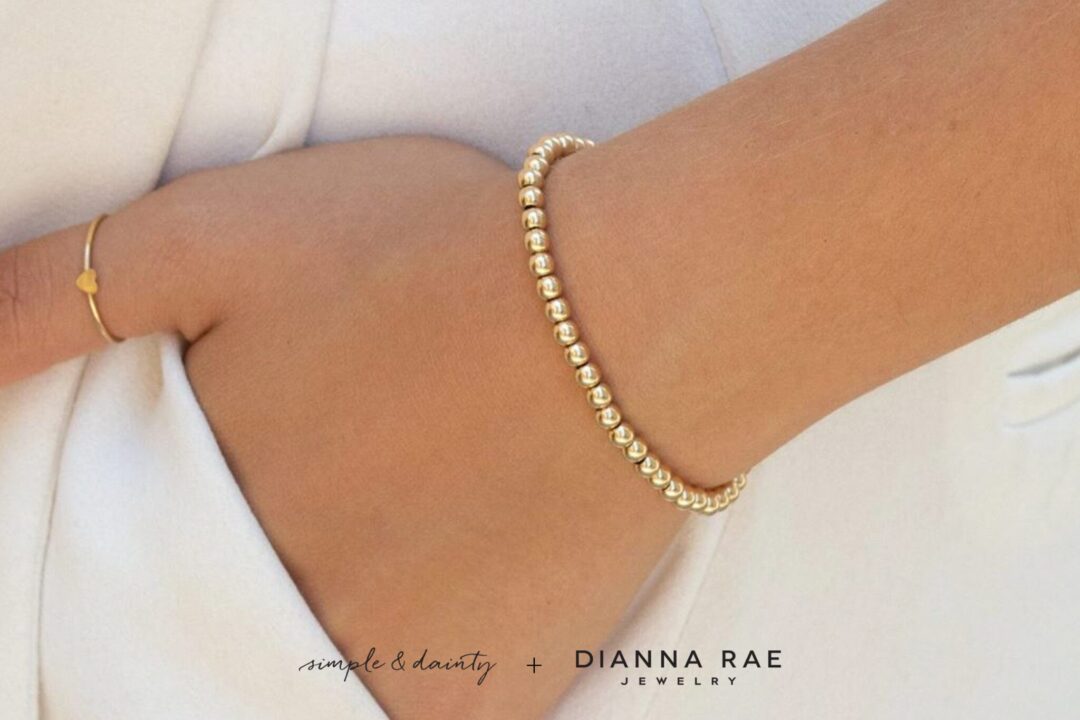 5mm Stretchy Bead Bracelet - Image 3