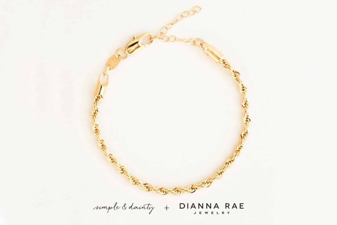 Chunky Rope Chain Bracelet - Image 3