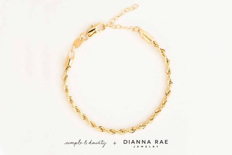 Chunky Rope Chain Bracelet