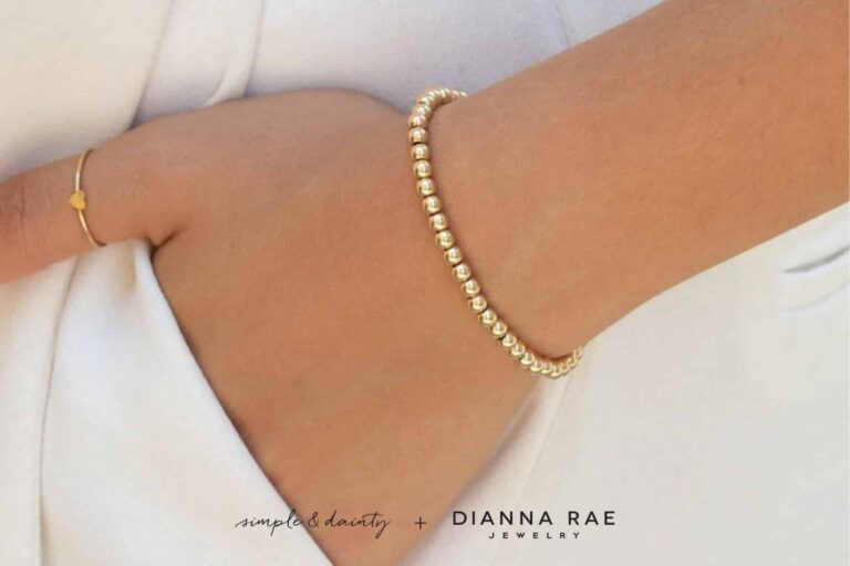4mm Stretch Bead Bracelet