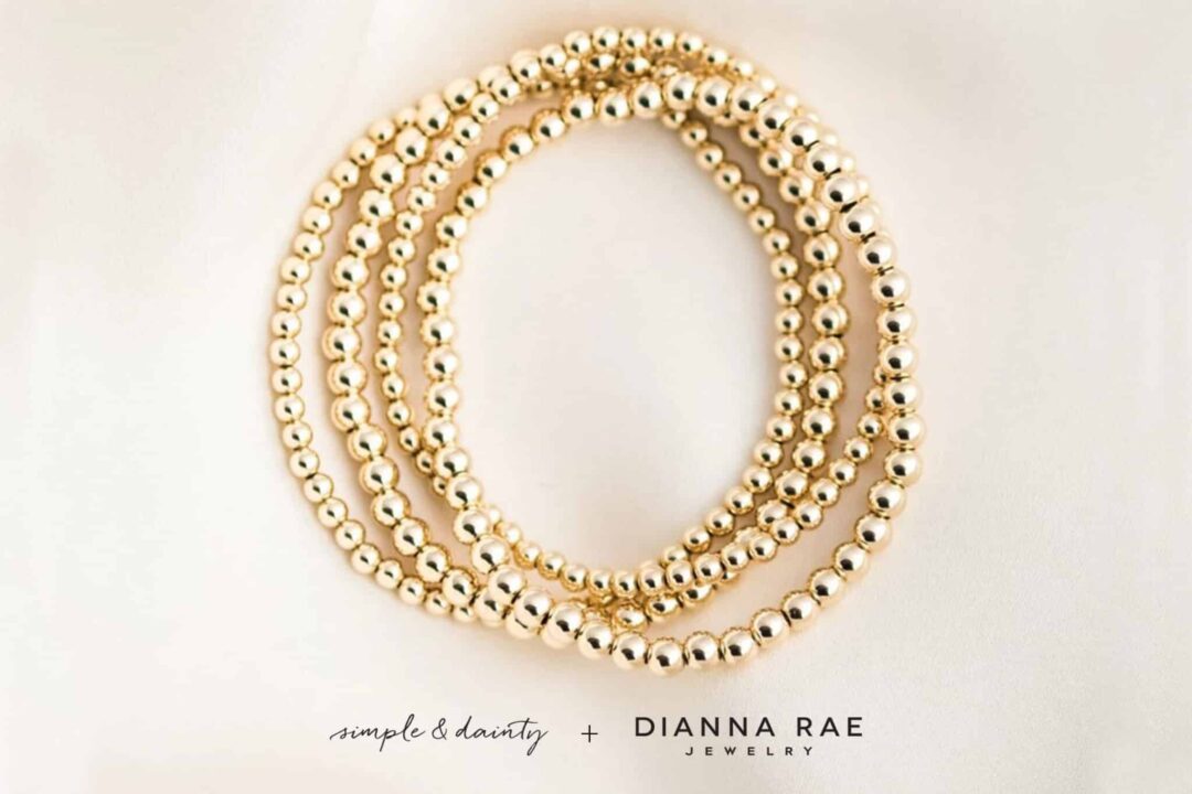 4mm Stretch Bead Bracelet - Image 2